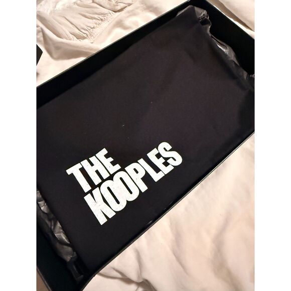 NIB The Kooples Women's Python Sandals in Perforated Leather size 39 - Picture 11 of 12